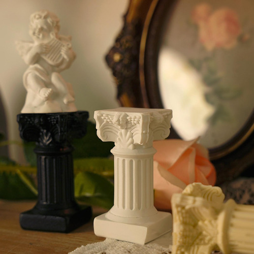 3 Columnas Griegas Candelabros De Columna Decoración De