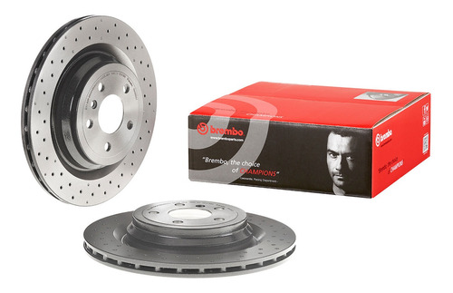 Disco Conductor O Pasajero Trasero Ml350 2010-2015 Brembo