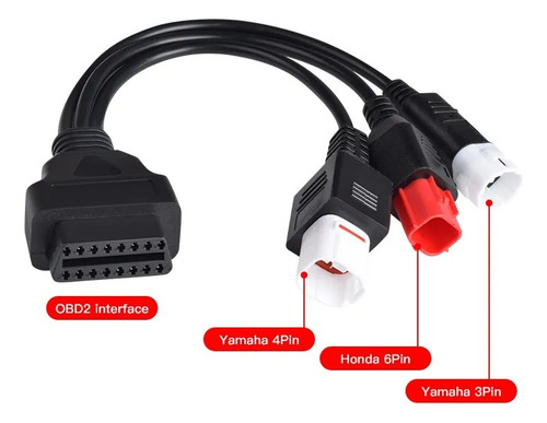 Cable Diagnostico Obd2 Moto Honda Ktm Pulsar Yamaha