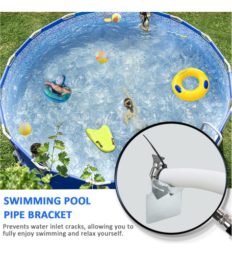 Soporte Para Tubos De Piscina Soporte Para Mangueras Con Bra