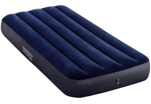 Colchon Inflable Intex De 1 Plaza, Hinchable Camping Nuevo