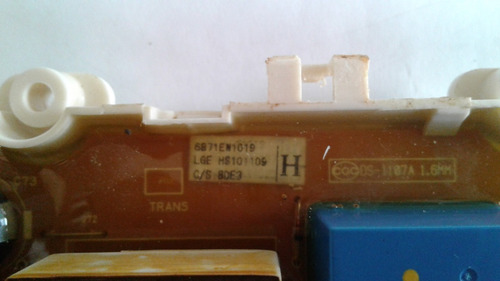 Imagen 3 de 8 de Tarjeta Principal Lavadora LG 6871en1019h