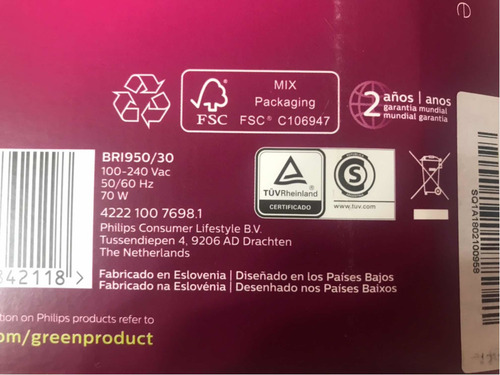 Philips Lumea Bri950/30 Excelente Muy Poco Uso