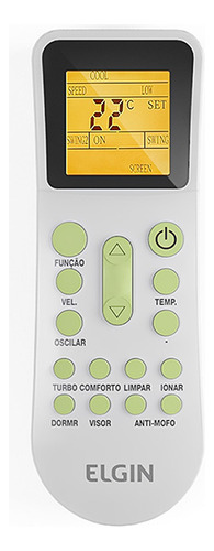 Ar Cond Split Hw Inverter Eco Ii Elgin 9000 Btus Q/frio 220v Cor Branca