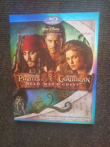 Pelicula Pirates Of Caribbean  Dead Mans Chest Nuevo Bluray