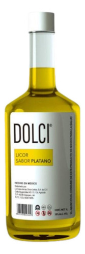 Licor De Platano Dolci 1000ml