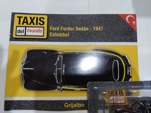 Coleccion Taxis Del Mundo Ford Fordor Sedan Estambul Nro 12
