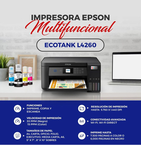 Impresora Epson L4260 Multifuncional 