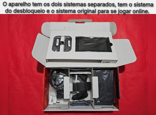 Nintendo Switch V2 Desbloqueado Branco (Usado)