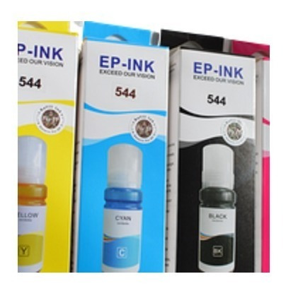 Imagen 8 de 8 de Tinta Para Impresoras Dye Juego Cmyk L1110 L3110 L3150 T 544