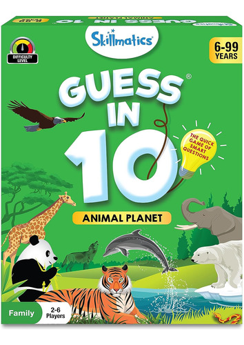 Juego De Mesa Guess In 10-animal Planet