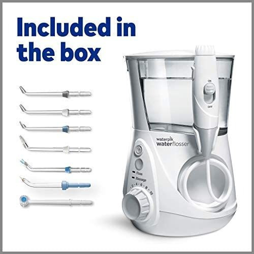 Irrigador Dental De Agua De Rendimiento C/ 10 Ajustes-blanco