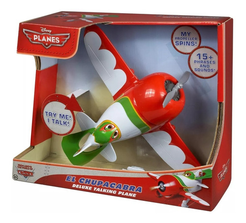 El Chupacabra Con Sonido Disney Aviones Mattel 