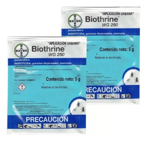 Veneno Para Chinche Insecticida Mata Chinche Biothrine 2pzas