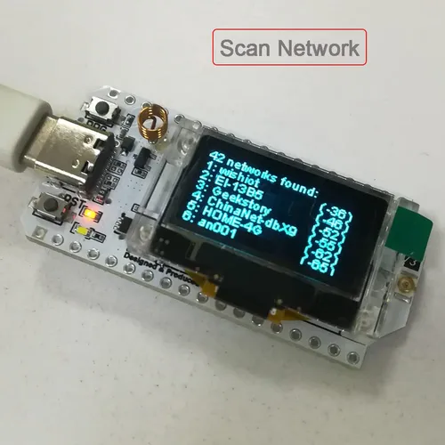 Placa Oled Diymalls Lora Esp32 De 915 Mhz, V3, Tipo C, Sx126