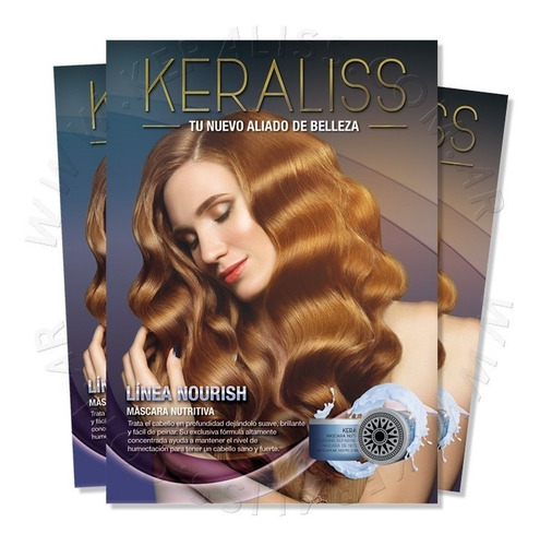 Imagen 3 de 4 de Keraliss Mascara Nutritiva + Serum Reparador + Ziploc
