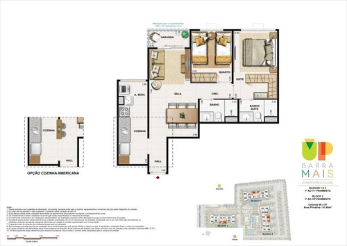 Apartamento À Venda No Bairro Jacarepaguá - Rio De Janeiro/rj - O-5378-13262