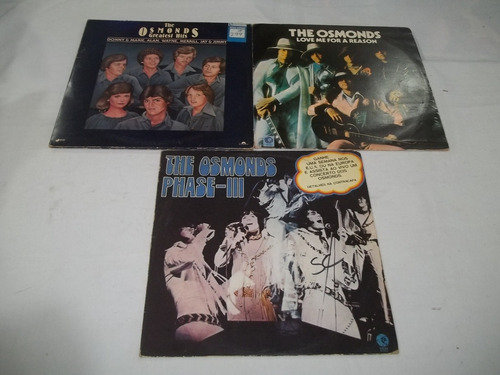 Lp Vinil - Osmonds - 3 Discos