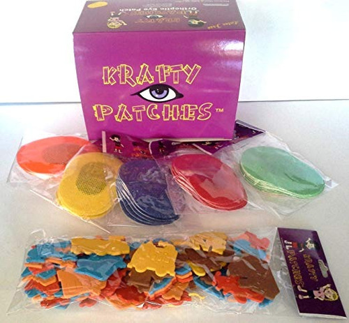 Krafty Parches Para Los Ojos Para Niños Caja De 50 (tamaño R