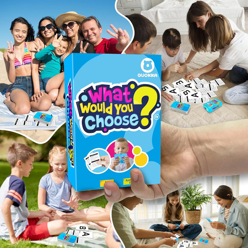 Quokka Juego De Mesa Para Niños +5a. What Would You Choose?