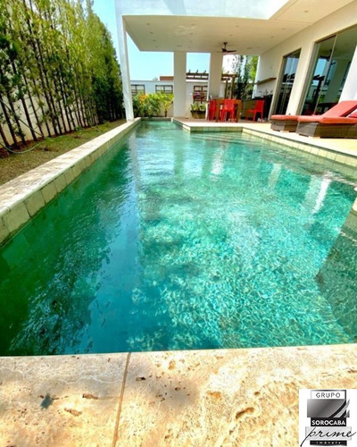 Imagem 15 de 22 de Sobrado Com 5 Dormitórios, 412 M² Alphaville Nova Esplanada I - Votorantim/sp - Ca00259 - 70183642