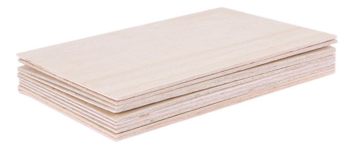 M 20 Peças De Folhas De Madeira Balsa Placa De Madeira 150