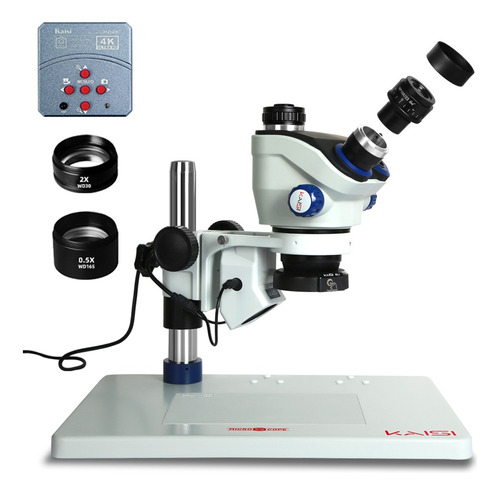  Trinocular Microscopio 3.5x-90x 4k 1080p Hdmi