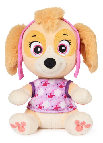 Paw Patrol: Skye Peluche Con Sonido Con Ropa Reversible