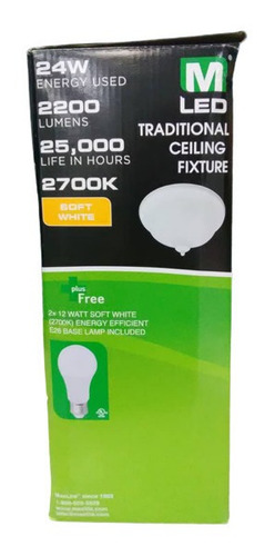 Imagen 4 de 5 de Lamparas Maxlite Decorativas Con Bombillo Led 150w 120v Orgm