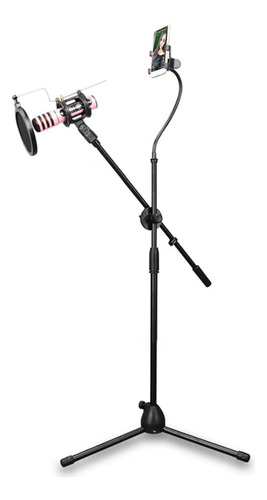 Soporte Suelo Para Micrófono Celular Tripode Pedestal