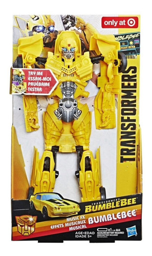 Bumblebee Transformers Camaro +15 Efectos Musicales Hasbro