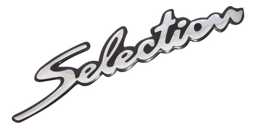 Emblema Adesivo Selection Peugeot 206 Resinado 1999 2000 200