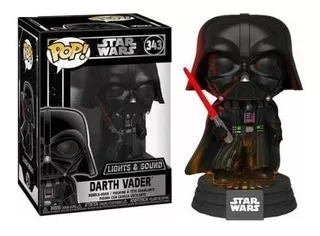 Darth Vader Funko Pop 343 / Con Luces Y Sonidos / Star Wars