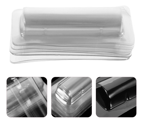 30 Soportes Transparentes Para Bálsamo Labial Soporte Para