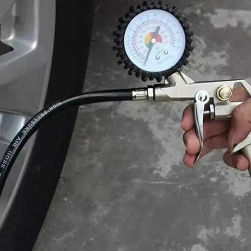 Pistola Para Inflar Y Calibrar Neumaticos Con Manometro
