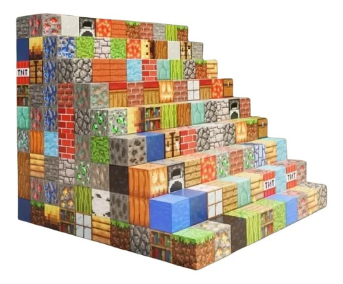 Bloques De Construcción Magnéticos Aleatorios De Minecraft 1