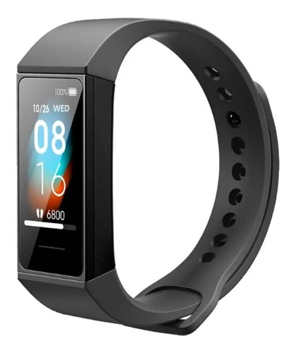 Correa Silicona Compatible Con Xiaomi Mi Band 4c Color Negro