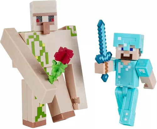 Bonecos Minecraft Ferro, Brinquedo Minecraft Usado 84013996