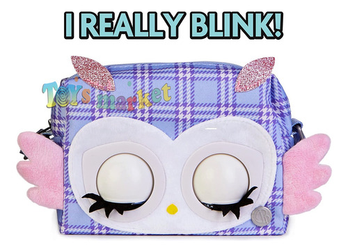 Imagen 4 de 10 de Cartera Infantil Interactiva Con Ojos Mascota Purse Pets