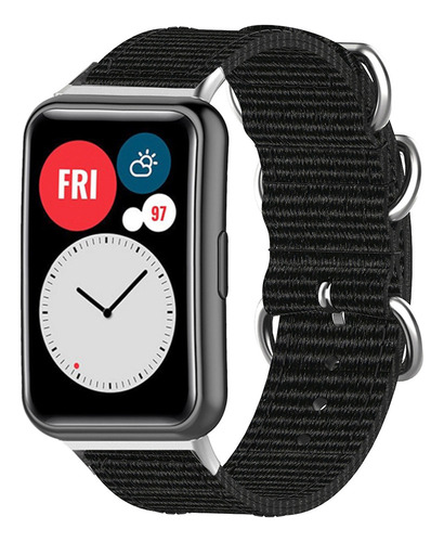 Correa De Lona De Nailon En Z Para Watch Fit Smart Watch Str