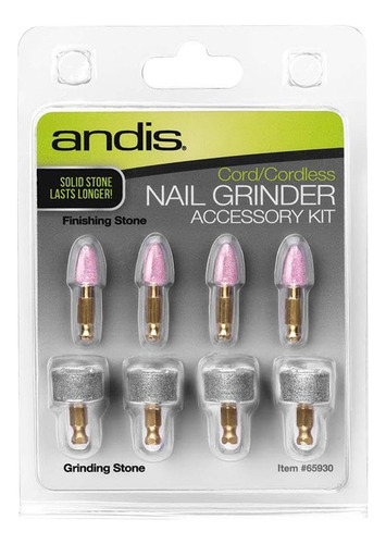 Moedor De Unhas Andis Professional Animal Com 4 Pedras De Mo