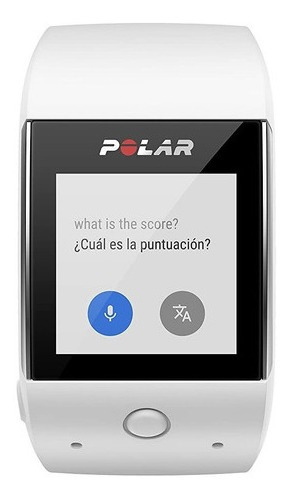 Reloj Deportivo Polar M600 Con Gps Blanco Talla Única