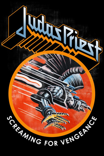 Judas Priest Screaming For Vengeance 30x45 Poster Po043