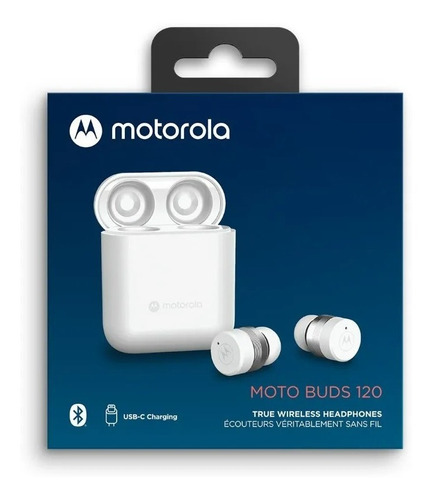 Audífonos Motorola Moto Buds 120 Bluetooth Nueva Linea 2022