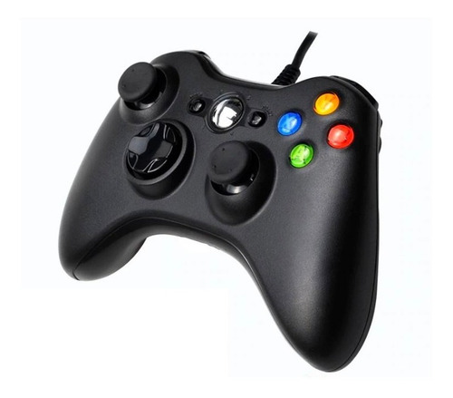 Imagen 1 de 7 de Control Joystick Pc Mando Cableado Usb