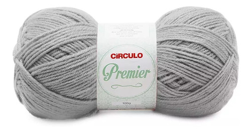 Fio Premier Circulo 100g Tex 353 283mts 100% Acrílico Cor 8473- Cimento