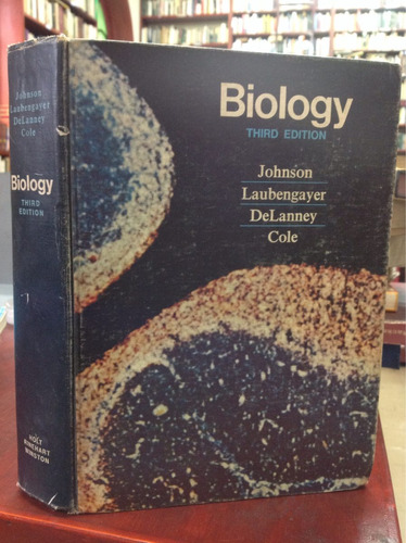 Biologia. Tercera Edición. Johnson, Laubergayer. En Ingles.