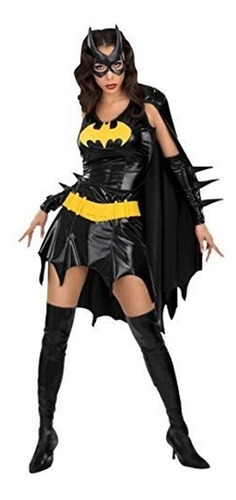 Disfraz Dc Comics Deluxe Batgirl, Negro Medio.