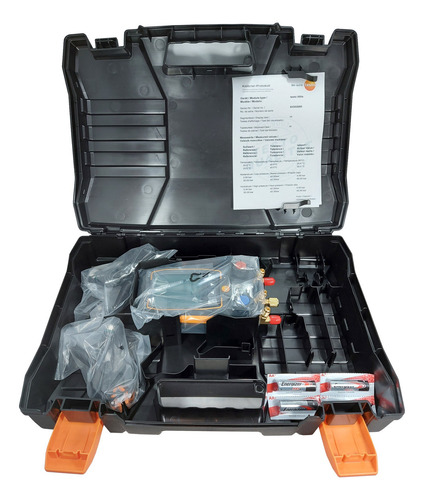Manifold Digital Bluetoot + 2 Pinzas Temperatura Testo 550s