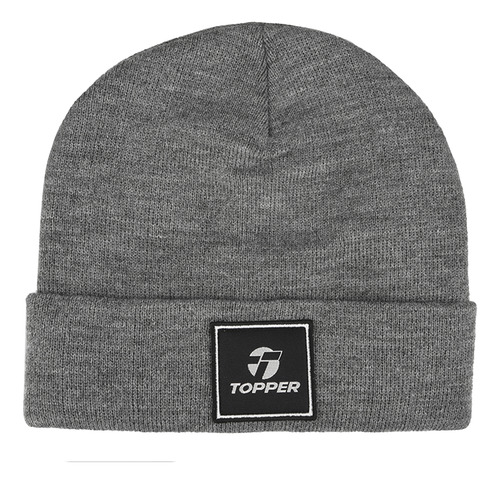 Gorro Topper Classic En Gris Y Melange | Stock Center